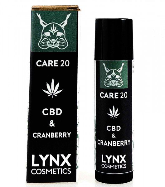 Care20 Lippenpflege - LYNX | Hanf & CBD-Kosmetik Gesichtspflege