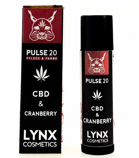 Pulse20 Lippenpflege kupfer - LYNX | Hanf & CBD-Kosmetik Gesichtspflege