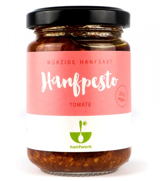 Hanfpesto Tomate - Hanfwerk | Hanf-Food Pesto