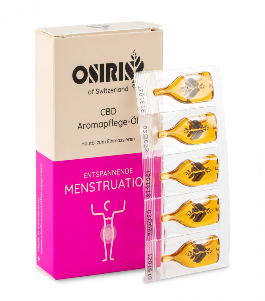 Osiris mestruation switzerland cbd aromapflegeöl entpannend kapseln