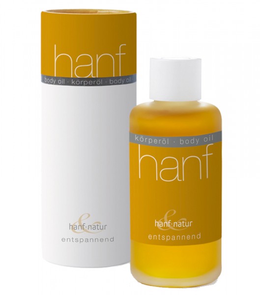 Bio Hanf Körperöl - entspannend - hanf & natur | Hanf & CBD-Kosmetik Körperpflege