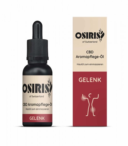 Gelenkwohl Aromapflegeöl mit CBD - Osiris | CBD Entspannung